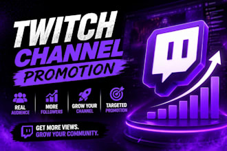 grow your twitch channel with real viewers and engagement