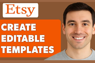 create etsy template etsy digital planner etsy card etsy mockup