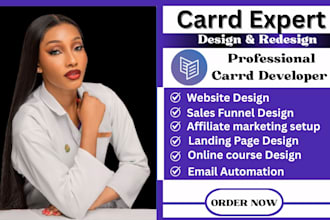 build carrd, carrd landing page, carrd website, carrd co, redesign carrd