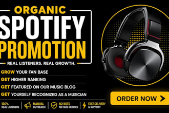 do USA spotify album music promotion worldwide soudcloud music promotion