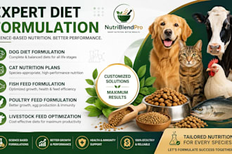 create custom dog diet plan for weight gain health and muscle growth and energy