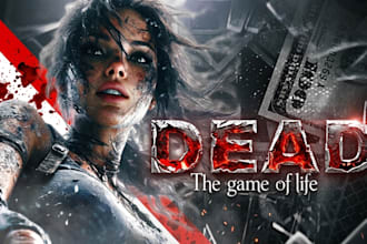 design eye catching youtube thumbnails and book covers