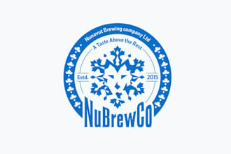 design custom brewing company limited logo