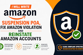 write amazon appeal letter for amazon reinstatement amazon suspension section 3