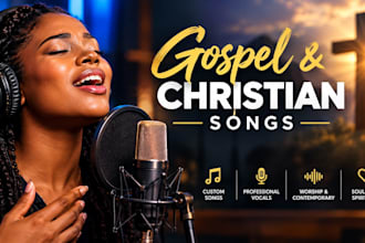 record background vocals, gospel choir, singer or choir