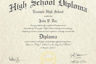 design high school diploma, university degree transcript and diploma certificate