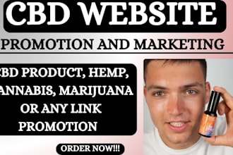 do cbd product, hemp, cannabis, marijuana product promotion
