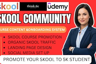 build your skool community, course content, and onboarding system