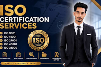 provide iso 9001 27001 45001 certification support