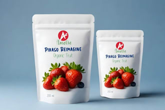 design print ready food packaging pouches and snack bags