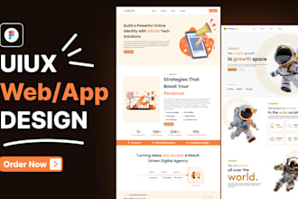 figma website design, website ui ux design, ui ux design