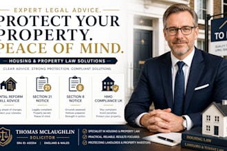 draft a professional section 8 notice for rent arrears or breach of tenancy