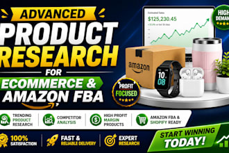 do advanced product research for profitable ecommerce