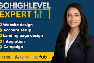 set up gohighlevel CRM automation,ghl sales funnel expert