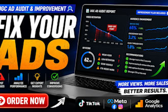 audit your ugc ads and improve conversions for tiktok