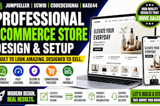 setup jumpseller  soft blazetech durable codedesignai base44 ecwid store website