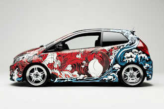 professional vehicle wrap design, car wrap