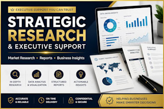 be your executive virtual assistant for operations, research and business