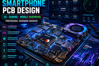 design custom smartphone pcb and hardware for your phone brand