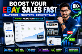 help you get more views, traffic, and consistent sales on ebay