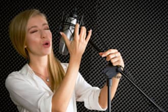 female christian gospel chior, custom backing vocal, soul singer, worship song