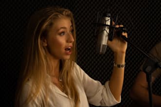 female christian gospel chior, custom backing vocal, soul singer, worship song