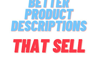 write clear and engaging product descriptions