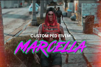 create custom peds and clothing for gta 5 fivem server