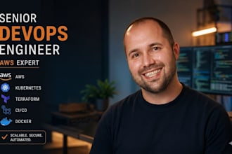 be your senior devops engineer for AWS, kubernetes, ci cd