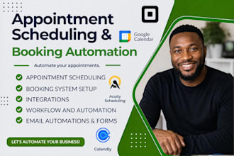 setup acuity scheduling square appointment scheduling booking calendly setmore