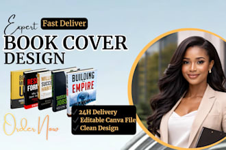 design a book cover ebook cover and amazon KDP cover and kindle cover