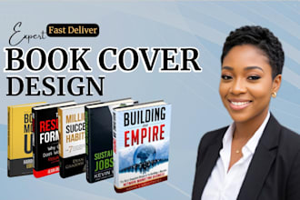 design a book cover ebook cover and amazon KDP cover and kindle cover