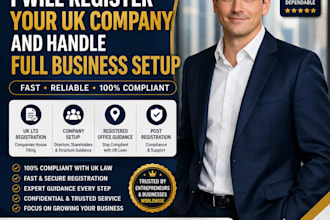 form your UK ltd company with full setup and compliance