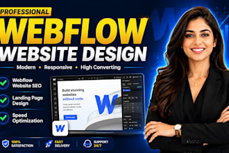 design webflow website, redesign or fix webflow website convert figma to webflow