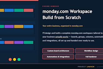 build your monday com workspace from scratch with boards and automations