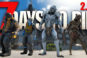 7 days to die mod, stardew valley mod, sonic mod, oblivion and fallout 4 mods