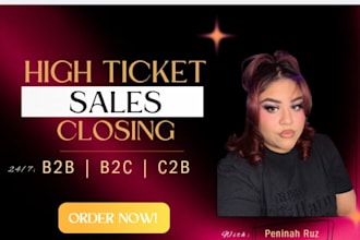 do high ticket sales closing, appointment setting and lead generation
