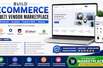 build ecommerce multivendor marketplace peerboard mirakl shuup yokart growcer