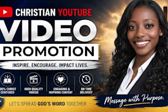 christian youtube video promotion for organic video growth