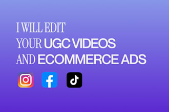 edit viral ecommerce video ads for facebook and instagram
