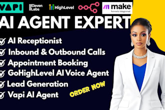 vapi ai voice agent retell ai calling agent ai receptionist ghl n8n ai agent