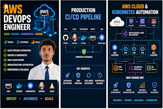 setup AWS devops ci cd pipeline docker kubernetes jenkins and eks