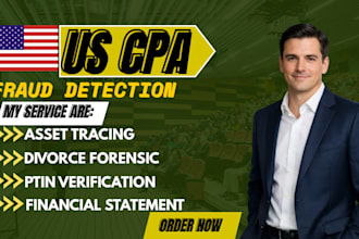 do forensic accounting,asset tracing for divorce, litigation and fraud detection