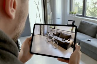develop augmented reality ar app, arcore arkit mobile app for IOS and andriod