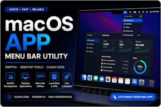 build a macos app or menu bar utility in swiftui