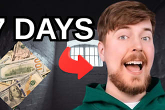 design viral mrbeast style and gaming youtube thumbnails