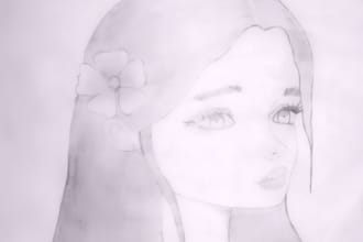 create unique handmade art and sketches