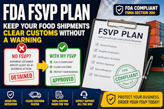 prepare compliant fsvp to avoid fda import alerts