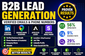 scrape verified emails and phone numbers
