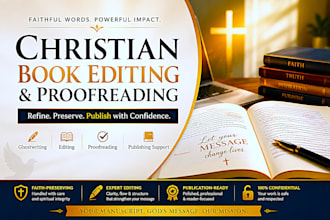 do christian book editing proofreading ebook formatting, KDP book formatting